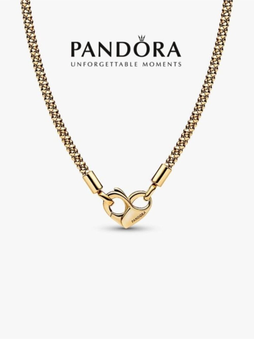 Pandora Studded Chain Necklace